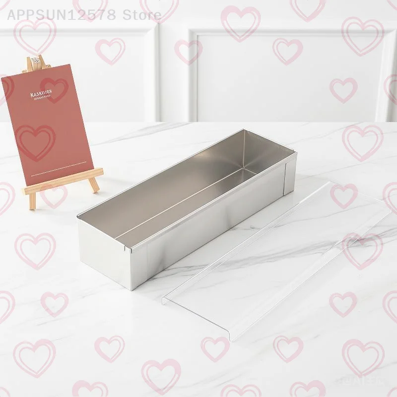Stainless Steel Rectangular Tiramisu Mold Food Grade Heat Resistant for Home Baking Cake Mousse Dessert Prep
Stainless Steel Rectangular Tiramisu Mold Food Grade Heat Resistant for Home Baking Cake Mousse Dessert Prep