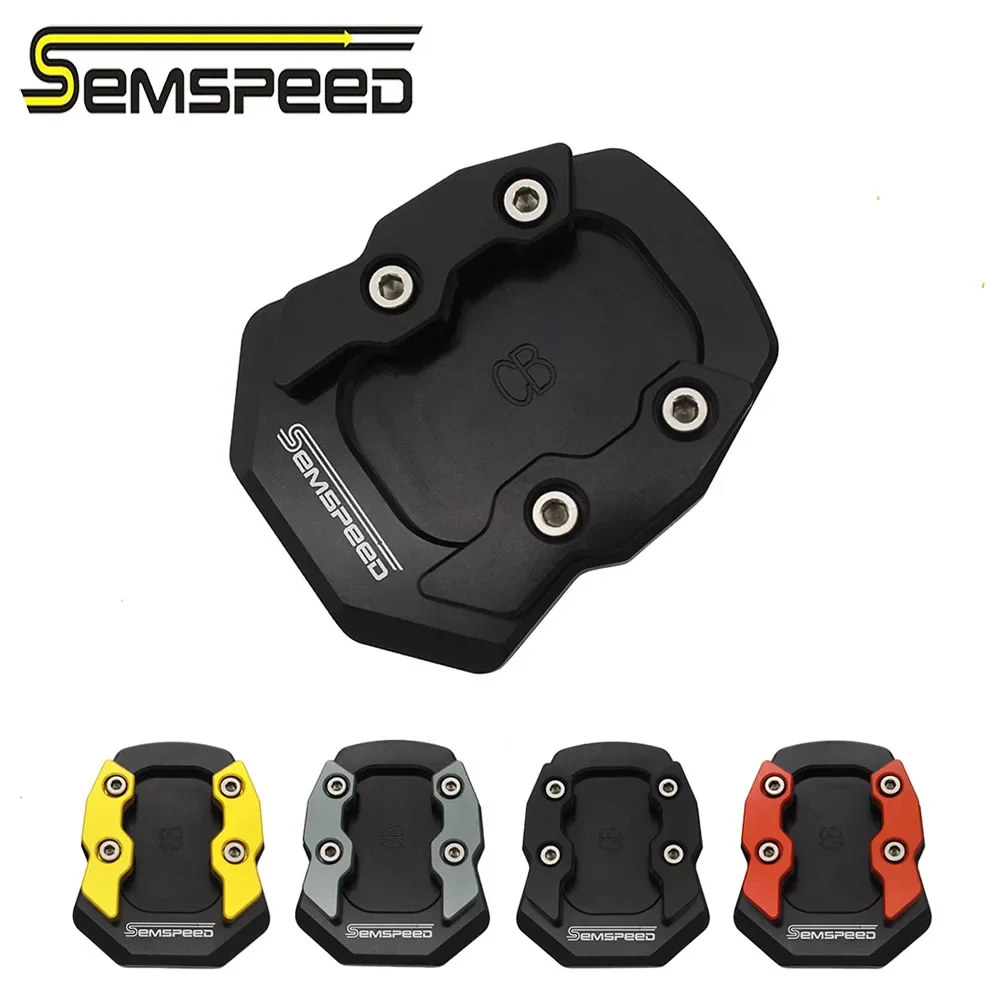 Semspeed Motorcycle Side Stand Enlarger Kickstand Extension Plate Pad For Honda CBR250 CBR300 CBR500 CB650 CB650F CB500F CB500X
Semspeed Motorcycle Side Stand Enlarger Kickstand Extension Plate Pad For Honda CBR250 CBR300 CBR500 CB650 CB650F CB500F CB500X