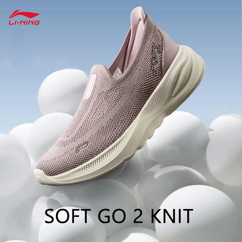 LI-NING Women Sneakets SOFT GO 2 KNIT Breathable Trendy Lightweight Casual Shoes AGLV018
LI-NING Women Sneakets SOFT GO 2 KNIT Breathable Trendy Lightweight Casual Shoes AGLV018
