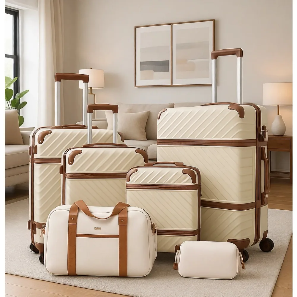 Hardshell Carry On Luggage Set with TSA Lock and Telescopic Handle
Hardshell Carry On Luggage Set with TSA Lock and Telescopic Handle