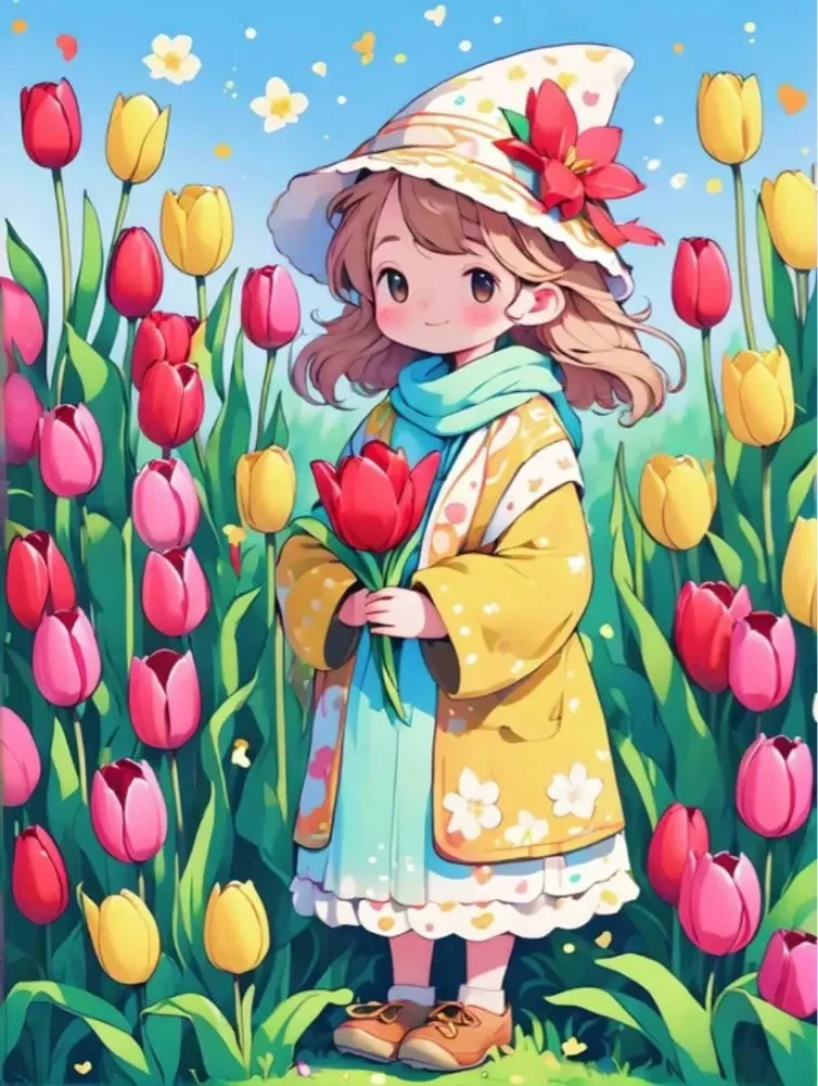 9ct 65x85cm Girl Wth Tuilps Embroidery DIY Chinese Style Printed Kits Cross Stitch Needlework Set Home Decor Crafts
9ct 65x85cm Girl Wth Tuilps Embroidery DIY Chinese Style Printed Kits Cross Stitch Needlework Set Home Decor Crafts