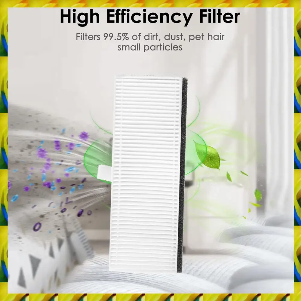 WFF 10PCS Hepa Filter For Ecovacs Deebot DR95 DR97 DR98 DM86G Vacuum Cleaner Replacement Accessories Washable Filters
WFF 10PCS Hepa Filter For Ecovacs Deebot DR95 DR97 DR98 DM86G Vacuum Cleaner Replacement Accessories Washable Filters