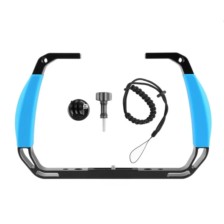 EE1 Dual Silicone Handles Aluminium Alloy Underwater Diving Rig Other Action Cameras
EE1 Dual Silicone Handles Aluminium Alloy Underwater Diving Rig Other Action Cameras