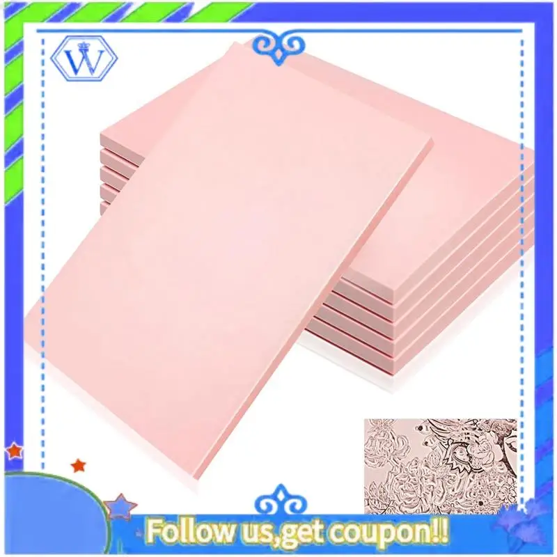 Easy To Use 6 Pcs Pink Rubber Block Stamp Rubber Carving Linoleum Blocks Carving Block For Soft Rubber Stamp Crafts Durable Easy
Easy To Use 6 Pcs Pink Rubber Block Stamp Rubber Carving Linoleum Blocks Carving Block For Soft Rubber Stamp Crafts Durable Easy