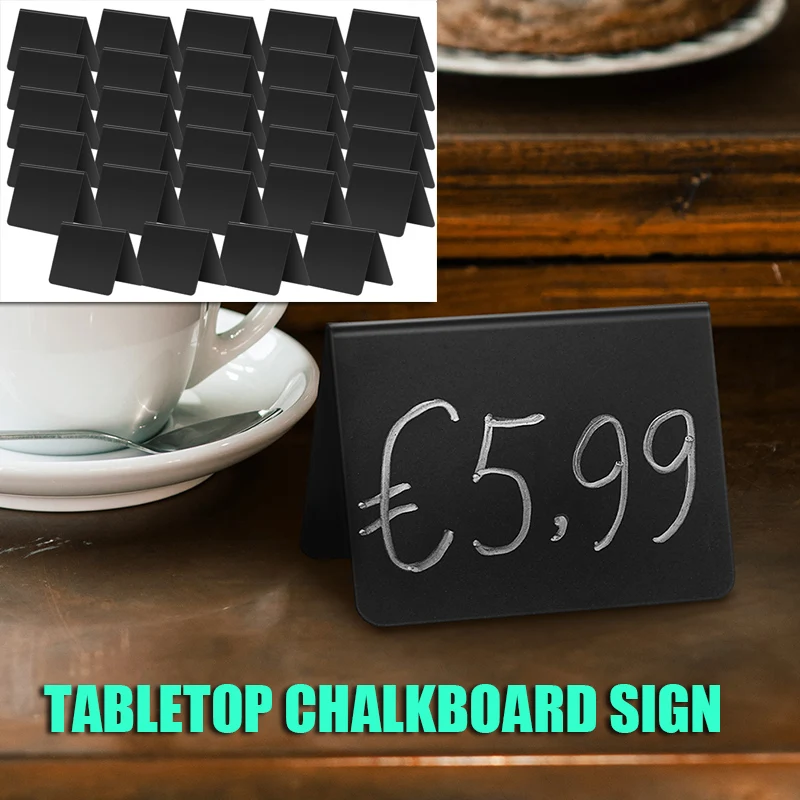 40 Pcs Buffet Signage Menu Small Board for Restaurant Food Display Signs Mini Blackboards Tags Party Restaurants Memos Photos
40 Pcs Buffet Signage Menu Small Board for Restaurant Food Display Signs Mini Blackboards Tags Party Restaurants Memos Photos