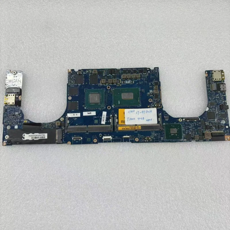 LA-H331P For Dell Precision 5540 Laptop Motherboard with CPU I7-9750H T1000 GPU 4GB
LA-H331P For Dell Precision 5540 Laptop Motherboard with CPU I7-9750H T1000 GPU 4GB