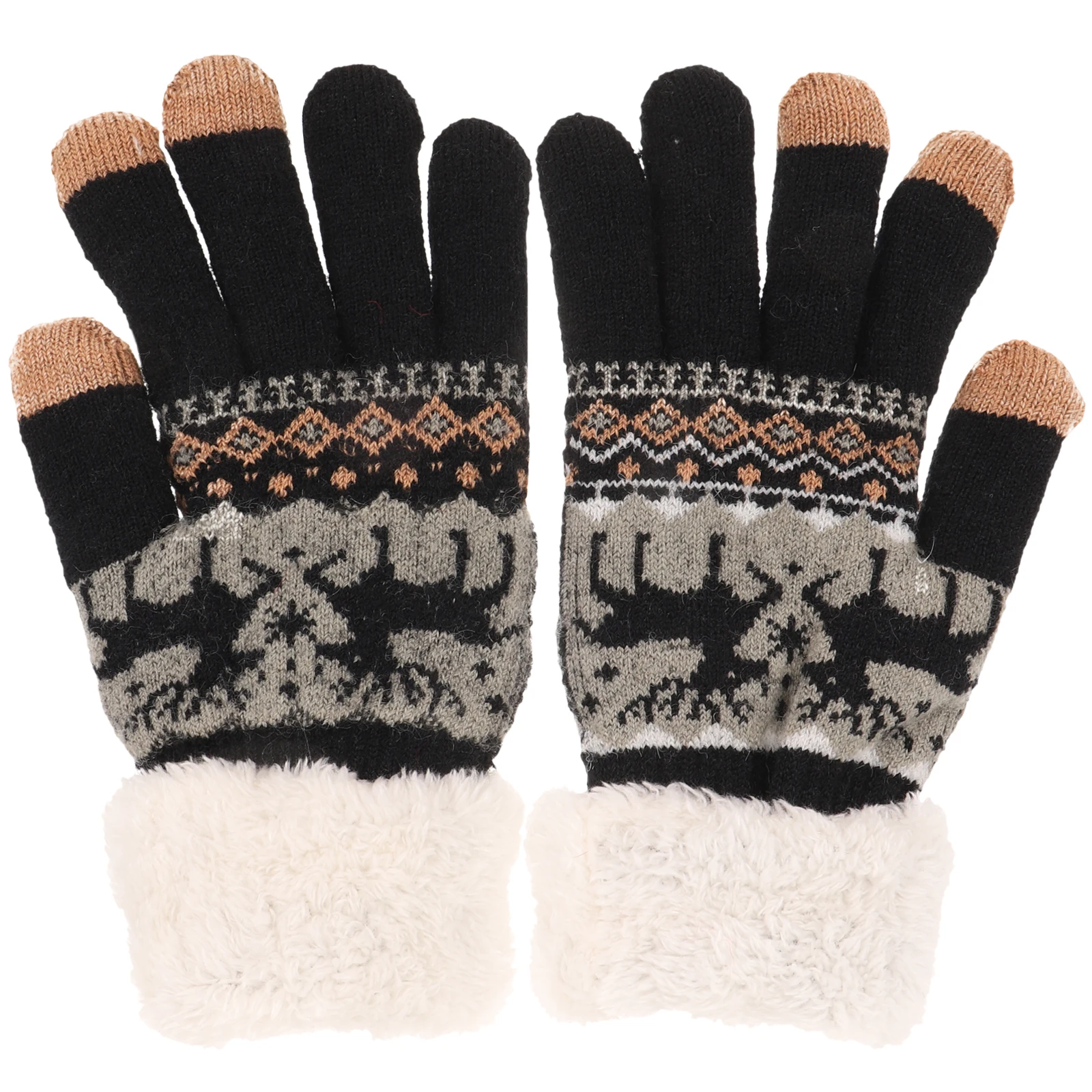 Knitted Gloves Warm Hand Women Christmas Tree Winter Full Finger Knitting Woman
Knitted Gloves Warm Hand Women Christmas Tree Winter Full Finger Knitting Woman