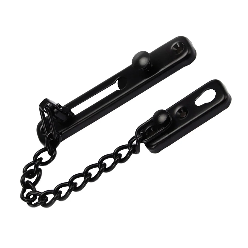 2Pcs Stainless Steel Door Chain Guard Heavy Duty Security Latch Lock for Home Hotel Use Anti-Theft Door Catch with Wide Chain
2Pcs Stainless Steel Door Chain Guard Heavy Duty Security Latch Lock for Home Hotel Use Anti-Theft Door Catch with Wide Chain