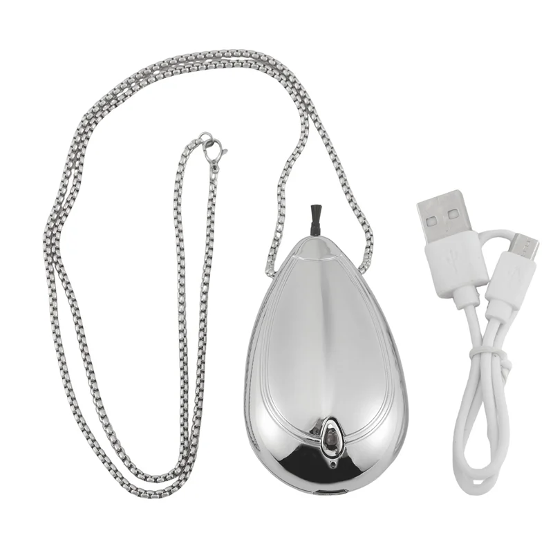 B24B Fashionable Personal Wearable Mini Portable Rechargeable Negative Hanging Neck Air Purifier
B24B Fashionable Personal Wearable Mini Portable Rechargeable Negative Hanging Neck Air Purifier