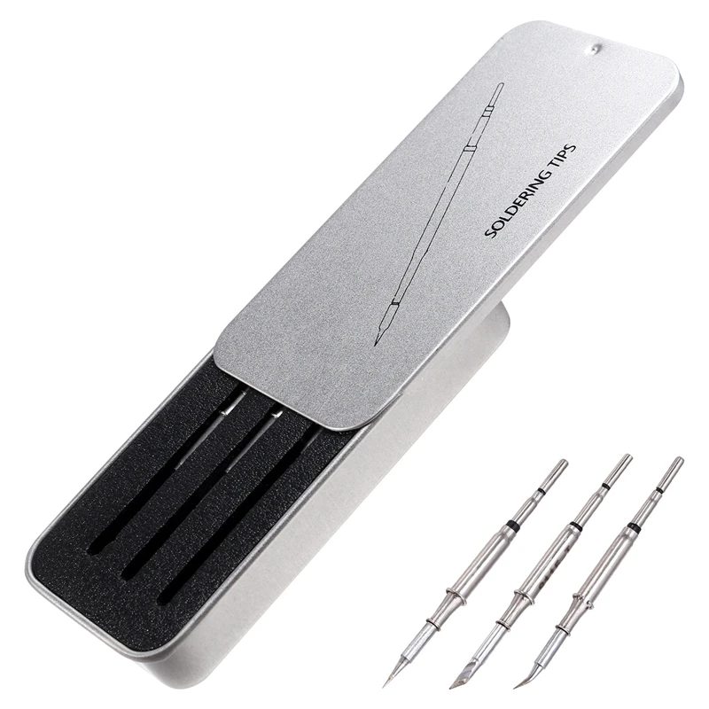 A19F-Compatible Soldering Station Handle C115 Soldering Iron Tips Replacement Tools Universal Soldering Table Iron Tips
A19F-Compatible Soldering Station Handle C115 Soldering Iron Tips Replacement Tools Universal Soldering Table Iron Tips