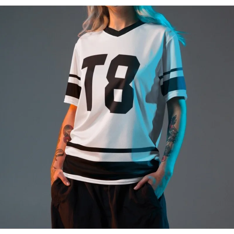 Tate McRae Jersey Miss Possessive Tour 2025 Spring Summer Men Women T8 McRae Jersey V-Neck clothing y2k Top T-Shirt Sportswear
Tate McRae Jersey Miss Possessive Tour 2025 Spring Summer Men Women T8 McRae Jersey V-Neck clothing y2k Top T-Shirt Sportswear