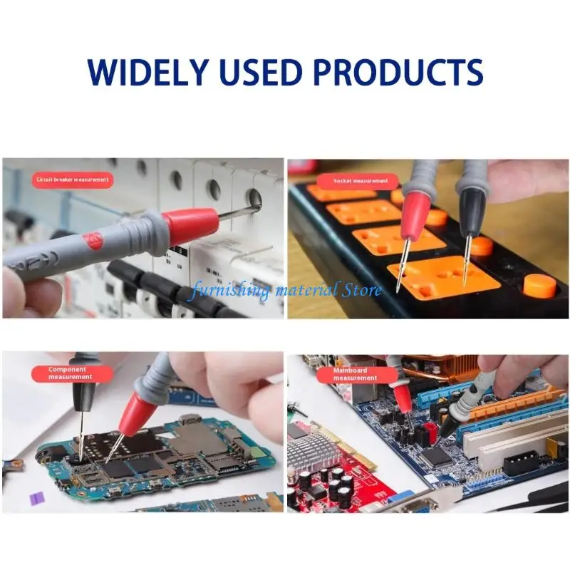 Y5GD Professional Multimeter Probes with 1000V 20A Rating Heat Resistant Test Leads
Y5GD Professional Multimeter Probes with 1000V 20A Rating Heat Resistant Test Leads