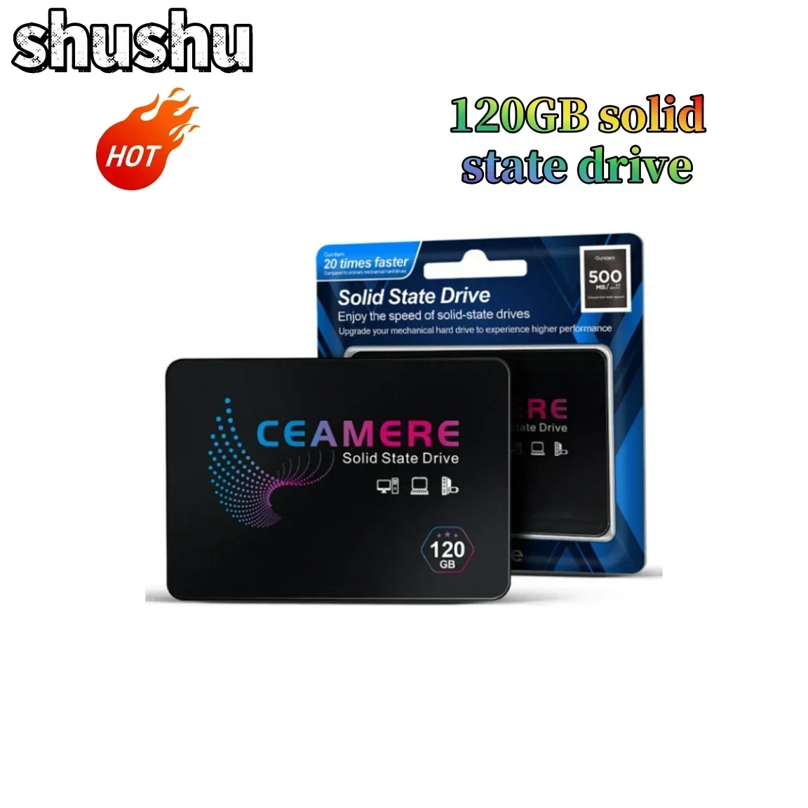 1PCS 128GB/240GB/256GB Solid-State Drive 500-550MB/s Compatible With Laptops and Desktop Computers
1PCS 128GB/240GB/256GB Solid-State Drive 500-550MB/s Compatible With Laptops and Desktop Computers