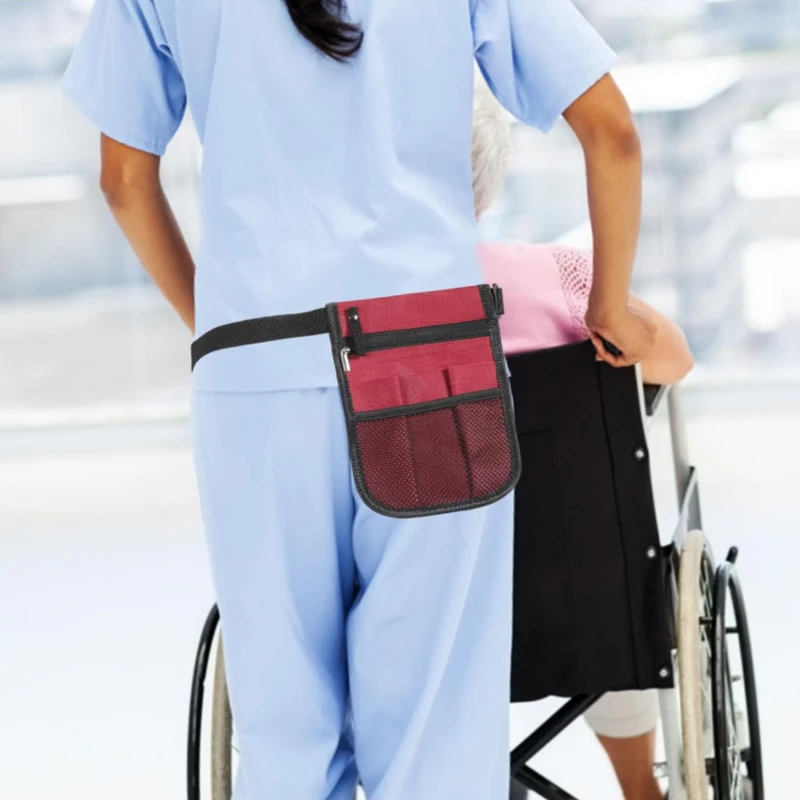Nurse Tool Storage Bag Medical Scissors Care Storage Waist Pack Multi-function Oxford Portable Nurse Bag
Nurse Tool Storage Bag Medical Scissors Care Storage Waist Pack Multi-function Oxford Portable Nurse Bag