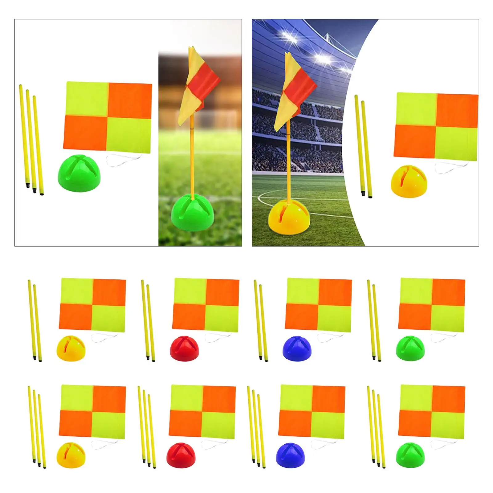 Soccer Flag, Soccer Field Flag And Agility Pole for Soccer, Rugby And Field Hockey
Soccer Flag, Soccer Field Flag And Agility Pole for Soccer, Rugby And Field Hockey