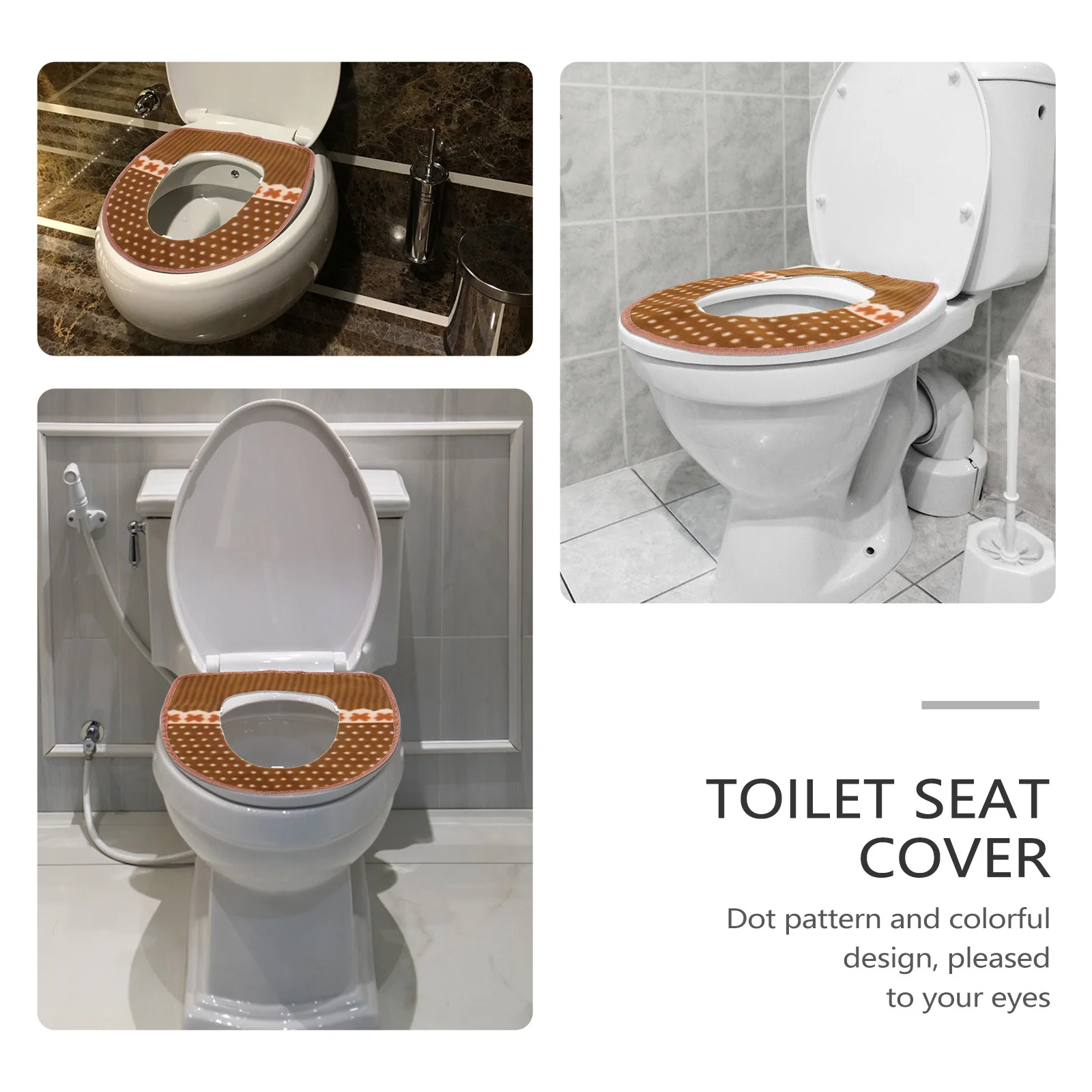 Warm Toilet Seat Cover Coffee Color Lint PU Soft Comfortable Toilet Seat Cushion Washable Hook Loop Tapes Home Travel
Warm Toilet Seat Cover Coffee Color Lint PU Soft Comfortable Toilet Seat Cushion Washable Hook Loop Tapes Home Travel