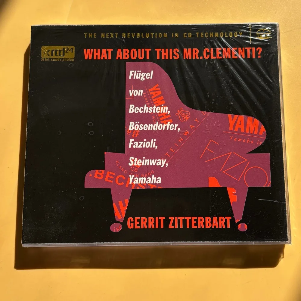 Gerrit Zitterbart Piano XRCD Audiophile Top Level Sound Piano Music CD Brand New Sealed In Stock
Gerrit Zitterbart Piano XRCD Audiophile Top Level Sound Piano Music CD Brand New Sealed In Stock