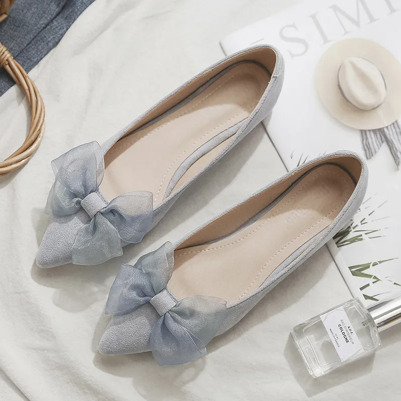 Summer New Fashionable Breathable Bow Bridesmaid Shoes with Pointed and Versatile Shallow Mouth Flat Flat Casual Women's Shoes
Summer New Fashionable Breathable Bow Bridesmaid Shoes with Pointed and Versatile Shallow Mouth Flat Flat Casual Women's Shoes