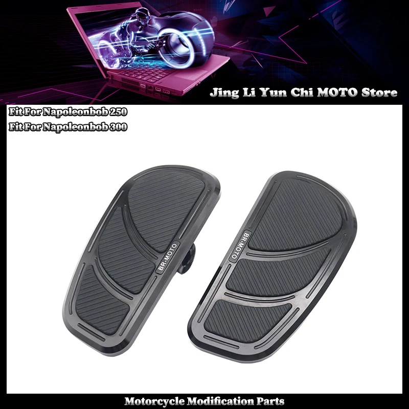 Motorcycle CNC Anti-slip Pedal Front Rear Footrest Enlarged Pedal Accessorie Fit For BENDA Napoleonbob 250 NAPOLEONBOB 300
Motorcycle CNC Anti-slip Pedal Front Rear Footrest Enlarged Pedal Accessorie Fit For BENDA Napoleonbob 250 NAPOLEONBOB 300