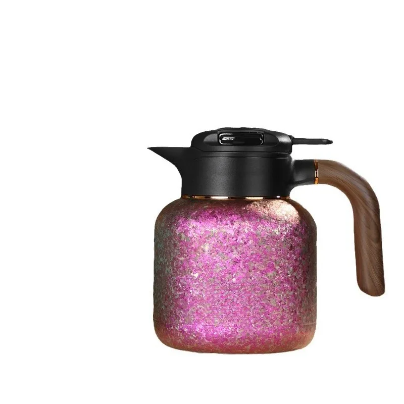 Large capacity intelligent temperature display thermal insulation pot household health stuffy tea kettle
Large capacity intelligent temperature display thermal insulation pot household health stuffy tea kettle