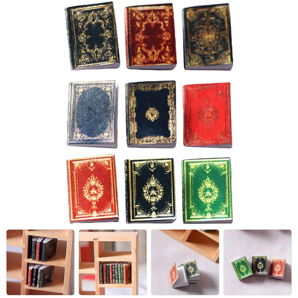 9 Pcs Tiny Houses Book Toys Books Miniature Bible Pretend Play Miniatures Decor for Kids Child
9 Pcs Tiny Houses Book Toys Books Miniature Bible Pretend Play Miniatures Decor for Kids Child