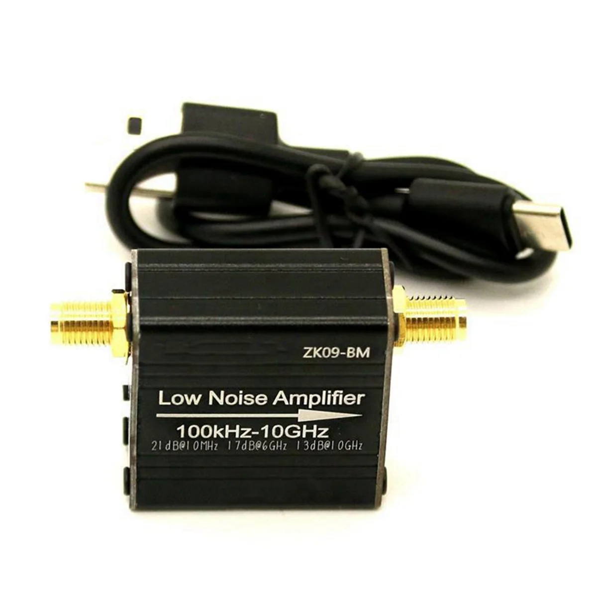 LNA RF Power Preamplifier Module 100KHz-6GHz/10GHz 20dB High Gain LNA Low Noise Amplifier ZK09-BM&A78P
LNA RF Power Preamplifier Module 100KHz-6GHz/10GHz 20dB High Gain LNA Low Noise Amplifier ZK09-BM&A78P