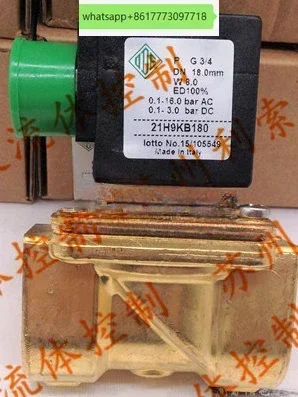 Italian ODE solenoid valve 21H9KB180
Italian ODE solenoid valve 21H9KB180