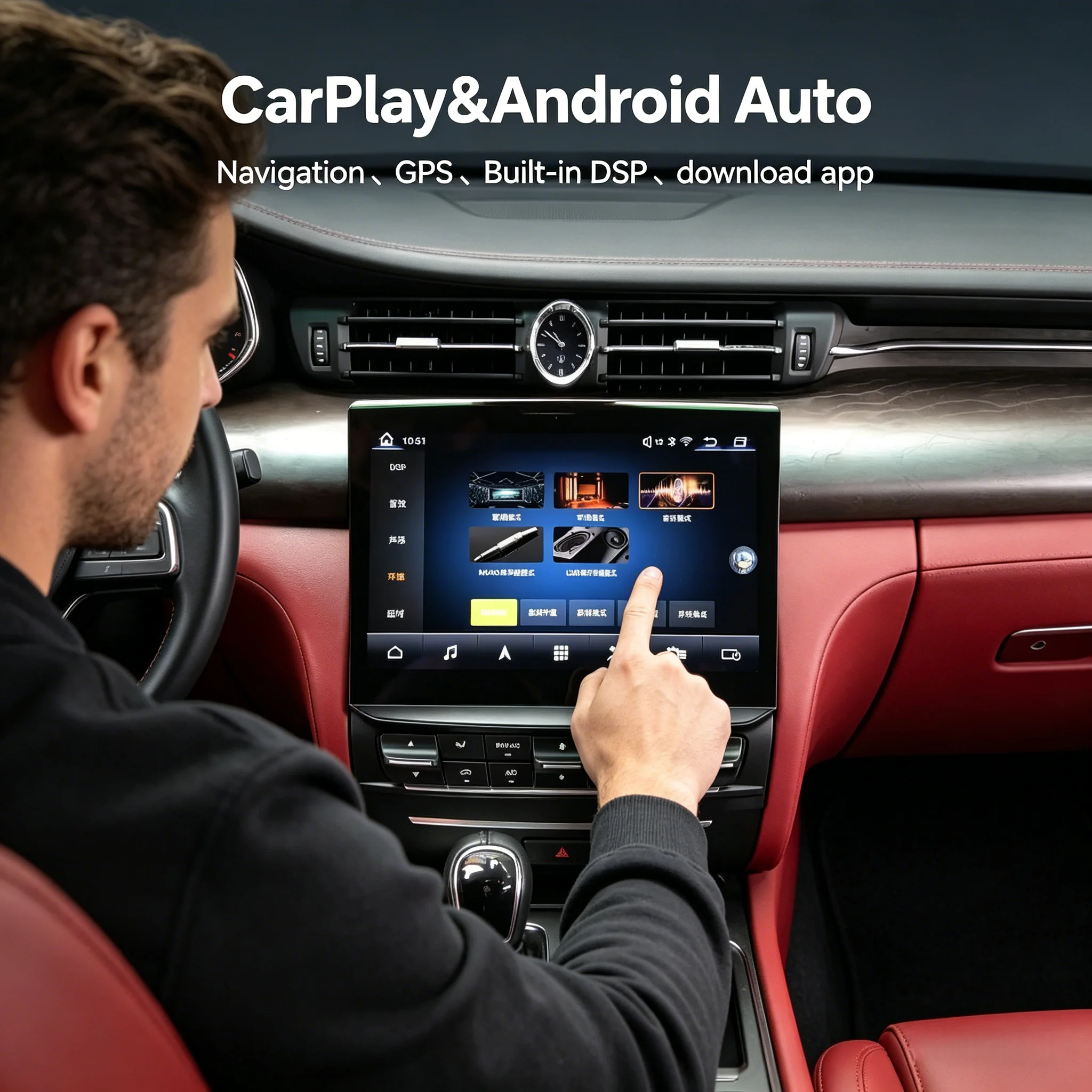 For Maserati Quattroporte 2013-2020 Car Multimedia Video Player Android AUTO Radio Stereo 4G GPS Navigation CarPlay Head Unit
For Maserati Quattroporte 2013-2020 Car Multimedia Video Player Android AUTO Radio Stereo 4G GPS Navigation CarPlay Head Unit
