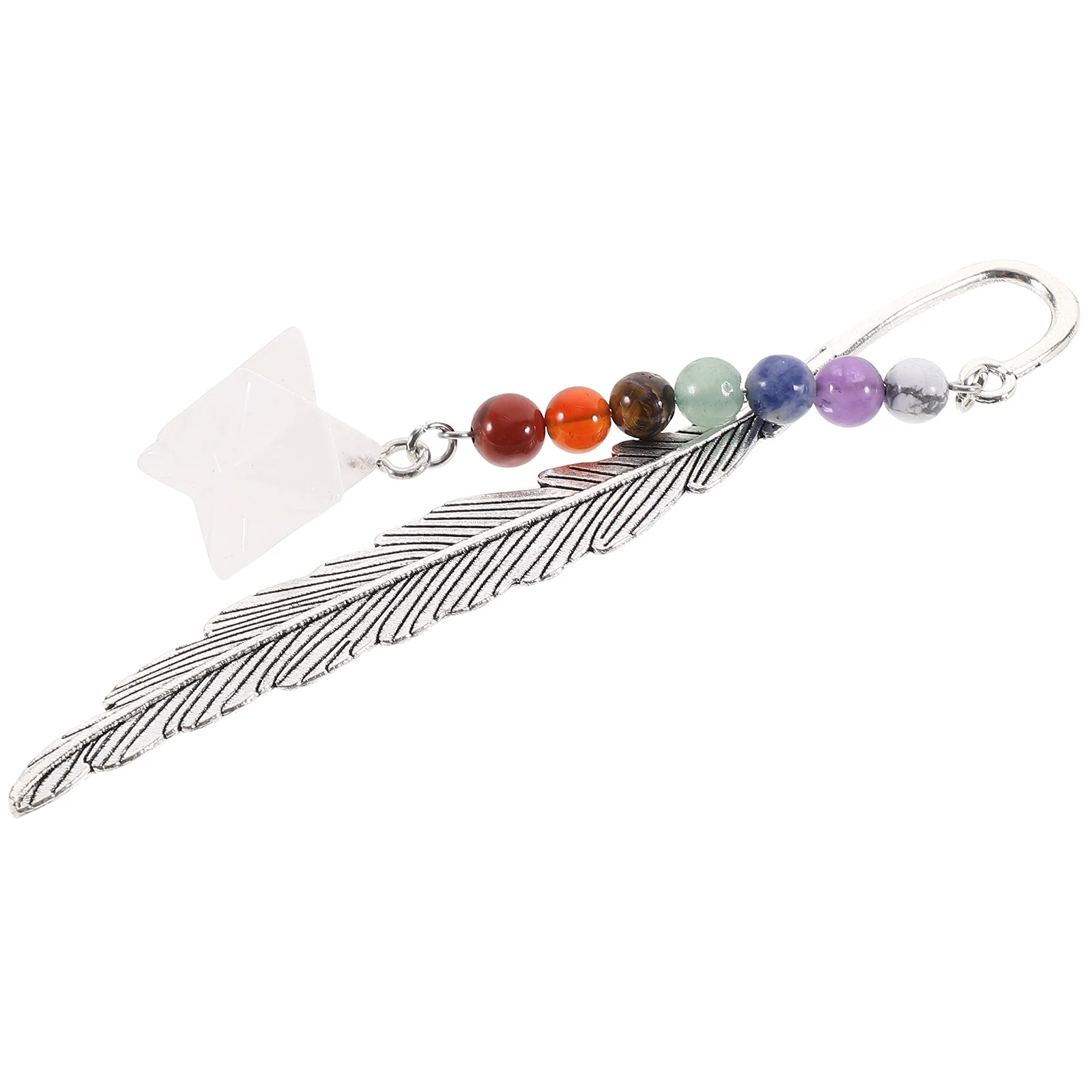 Merkaba Metal Bookmark White Crystal Pendant Bookmarks for Women Teachers Students Retro Plume Long
Merkaba Metal Bookmark White Crystal Pendant Bookmarks for Women Teachers Students Retro Plume Long