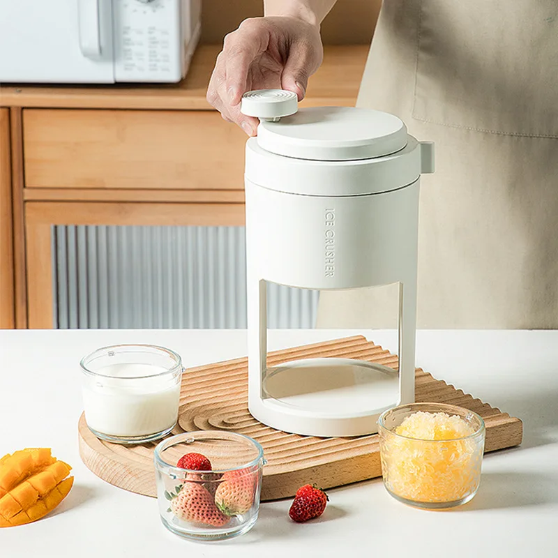 Manual Ice Crusher Shaved Ice Shaver Smoothie Maker Portable Hand Crank Unplugged Food-Grade for Home Commercial Wholesale
Manual Ice Crusher Shaved Ice Shaver Smoothie Maker Portable Hand Crank Unplugged Food-Grade for Home Commercial Wholesale