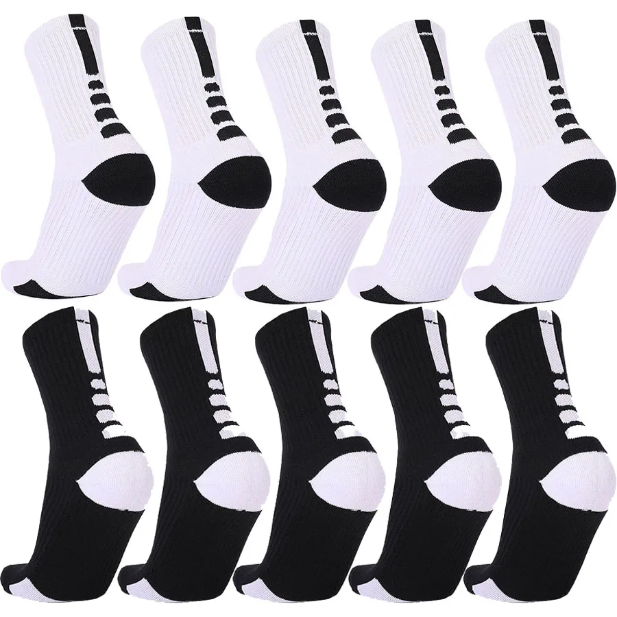 10Pairs Light Cushion Sport Socks for Men Women Football Basketball Baseball Rugby Soccer Cycling
10Pairs Light Cushion Sport Socks for Men Women Football Basketball Baseball Rugby Soccer Cycling