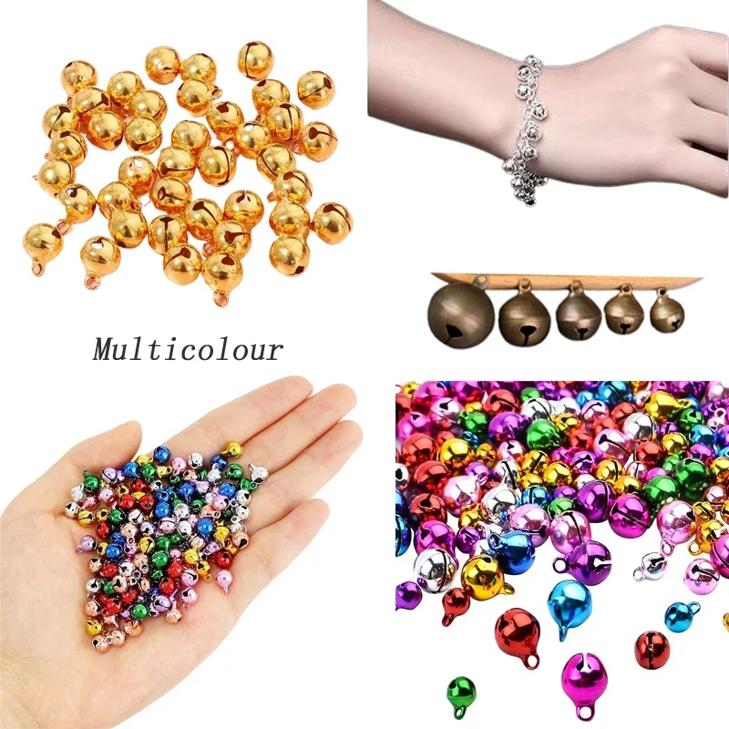 500Pcs 6mm-20mm Colorful Mini Cupreous Jingle Bells Pendant DIY Earring Jewelry Making Gift Accessories For Christmas Decoration
500Pcs 6mm-20mm Colorful Mini Cupreous Jingle Bells Pendant DIY Earring Jewelry Making Gift Accessories For Christmas Decoration