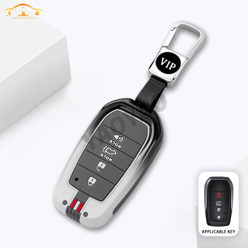 Zinc Alloy Material Car Key Case For Toyota CHR Hilux Fortuner Land Cruiser 200 Camry Corolla Crown RAV4 Highland
Zinc Alloy Material Car Key Case For Toyota CHR Hilux Fortuner Land Cruiser 200 Camry Corolla Crown RAV4 Highland