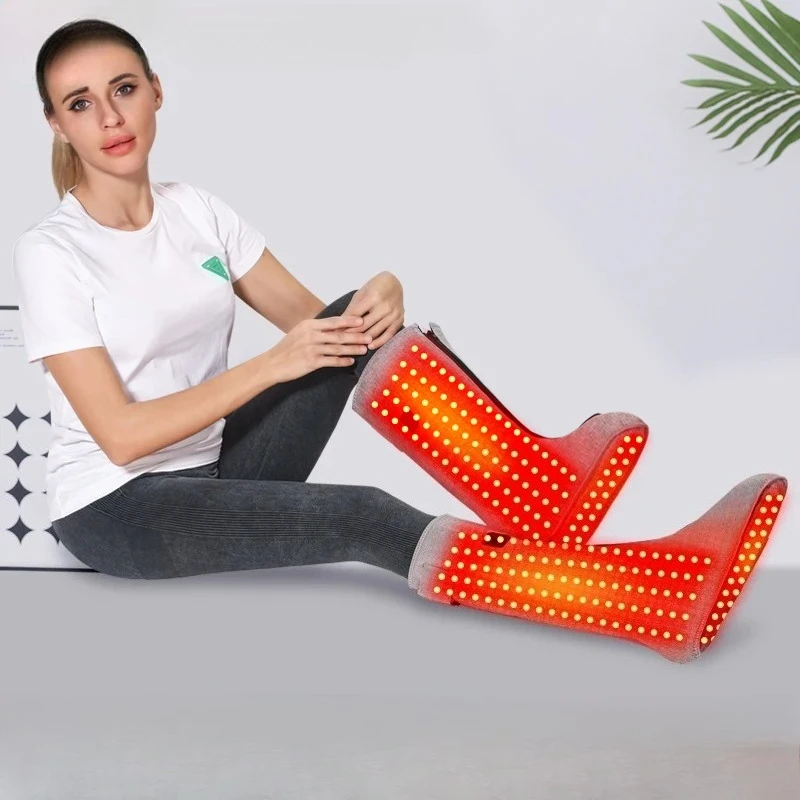 Red Light Therapy Boots Foot Warmer Feet Heating Massage Tool with LED Diodes for Warming Feet and Improving Blood Circulation
Red Light Therapy Boots Foot Warmer Feet Heating Massage Tool with LED Diodes for Warming Feet and Improving Blood Circulation