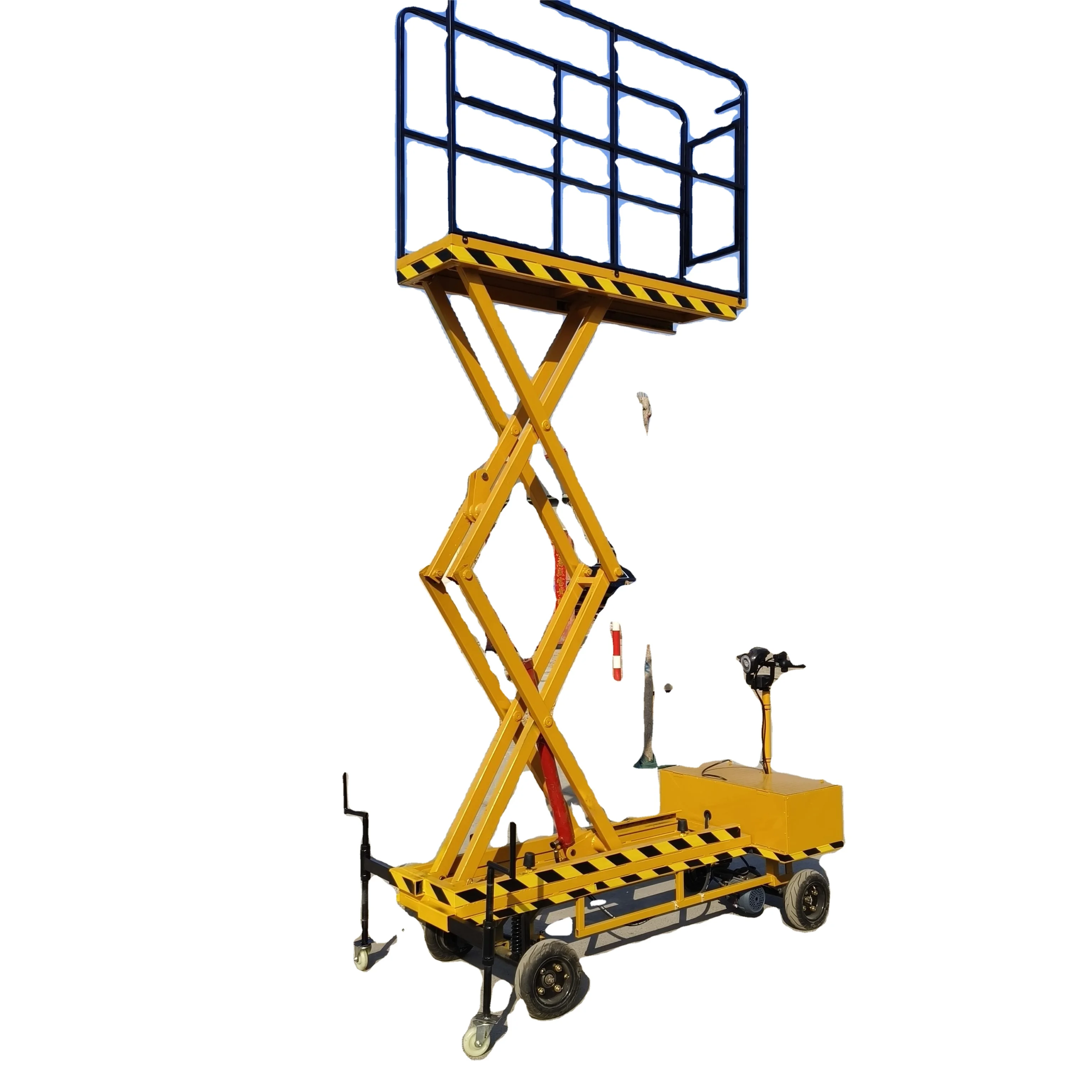 The Hydraulic Rail Trolley Can Be Raised up to 3 Meters to Pick Vegetables and Fruits in the Greenhouse
The Hydraulic Rail Trolley Can Be Raised up to 3 Meters to Pick Vegetables and Fruits in the Greenhouse