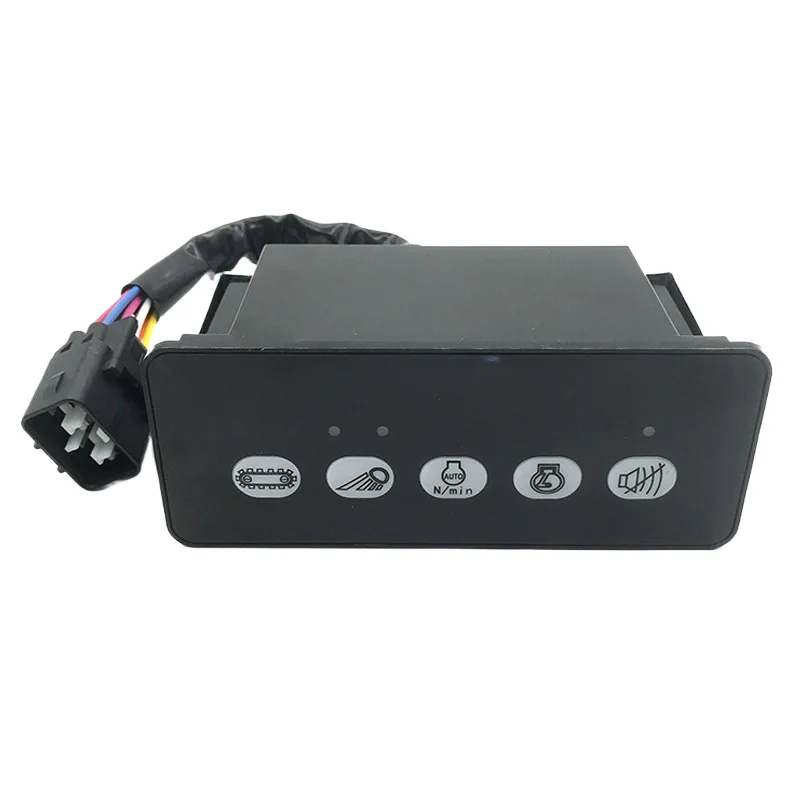 Applicable to Liugong LG920D 922 915 925 936 Excavator Headlight Controller Panel Tortoise-Hare Travel Switch Box
Applicable to Liugong LG920D 922 915 925 936 Excavator Headlight Controller Panel Tortoise-Hare Travel Switch Box