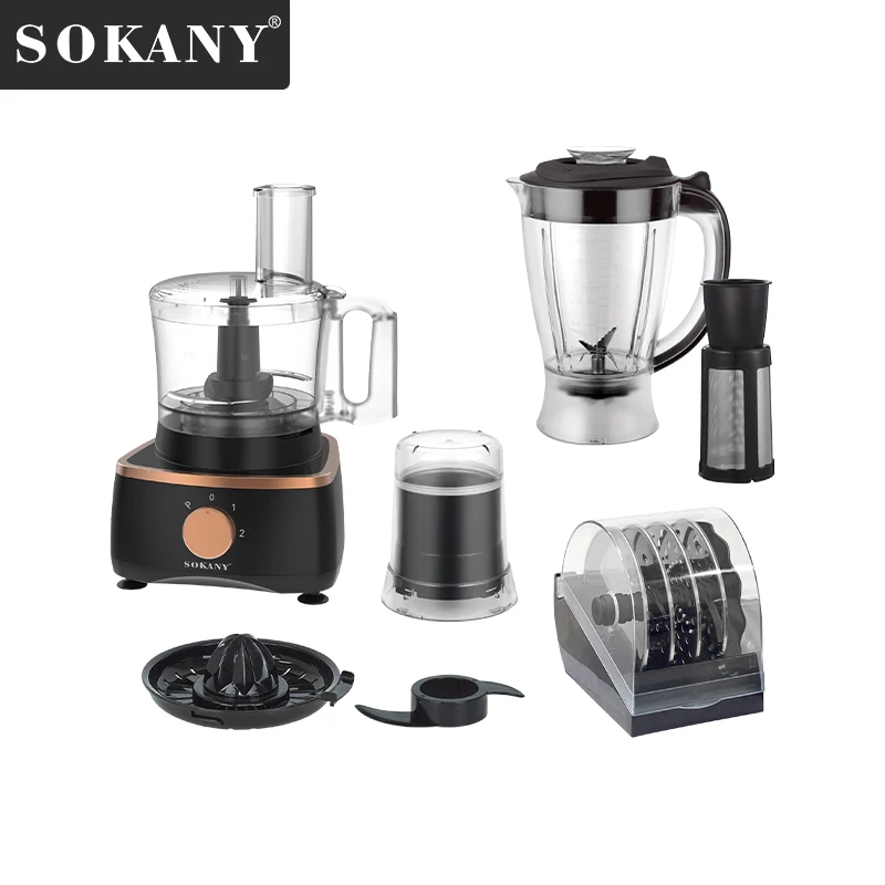 SOKANY Product 7 in 1 SK-7040 Juicer Extractor Machine and Fresh Fruit Vegetable Orange Citrus Juicer Product
SOKANY Product 7 in 1 SK-7040 Juicer Extractor Machine and Fresh Fruit Vegetable Orange Citrus Juicer Product
