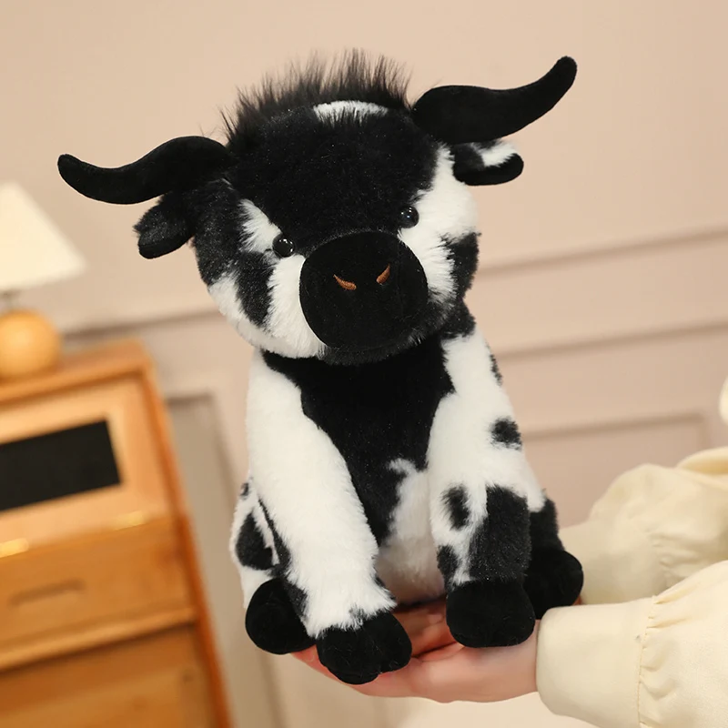 30CM Cute Cattle Plush Toy Lifelike Highland Cattle Stuffed Animal Doll Classic Gift Ranch Souvenirs
30CM Cute Cattle Plush Toy Lifelike Highland Cattle Stuffed Animal Doll Classic Gift Ranch Souvenirs