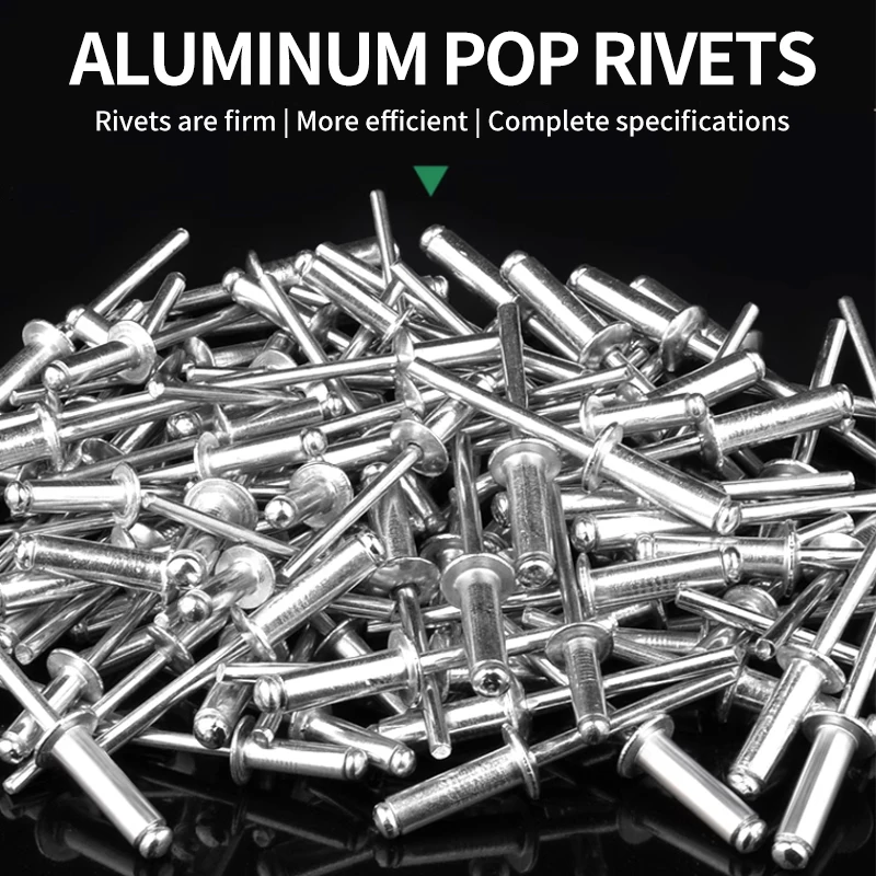 50-200pcs Blind Rivets Aluminum M3 M4 Dome Head Blind Pop Rivets Assorted Set Rivet Kit Nail Pull For Furniture Assortment Kit
50-200pcs Blind Rivets Aluminum M3 M4 Dome Head Blind Pop Rivets Assorted Set Rivet Kit Nail Pull For Furniture Assortment Kit