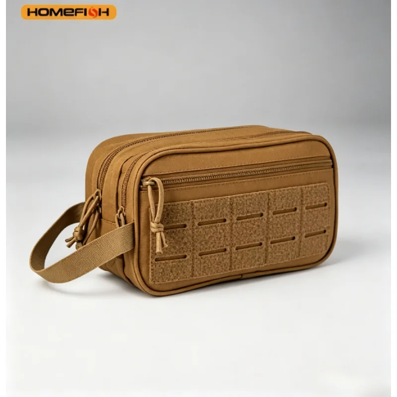 HOMEFISH Tactical Toiletry Bag Portable Molle Pouch Travel Shaving Makeup Storage Bag For Men
HOMEFISH Tactical Toiletry Bag Portable Molle Pouch Travel Shaving Makeup Storage Bag For Men