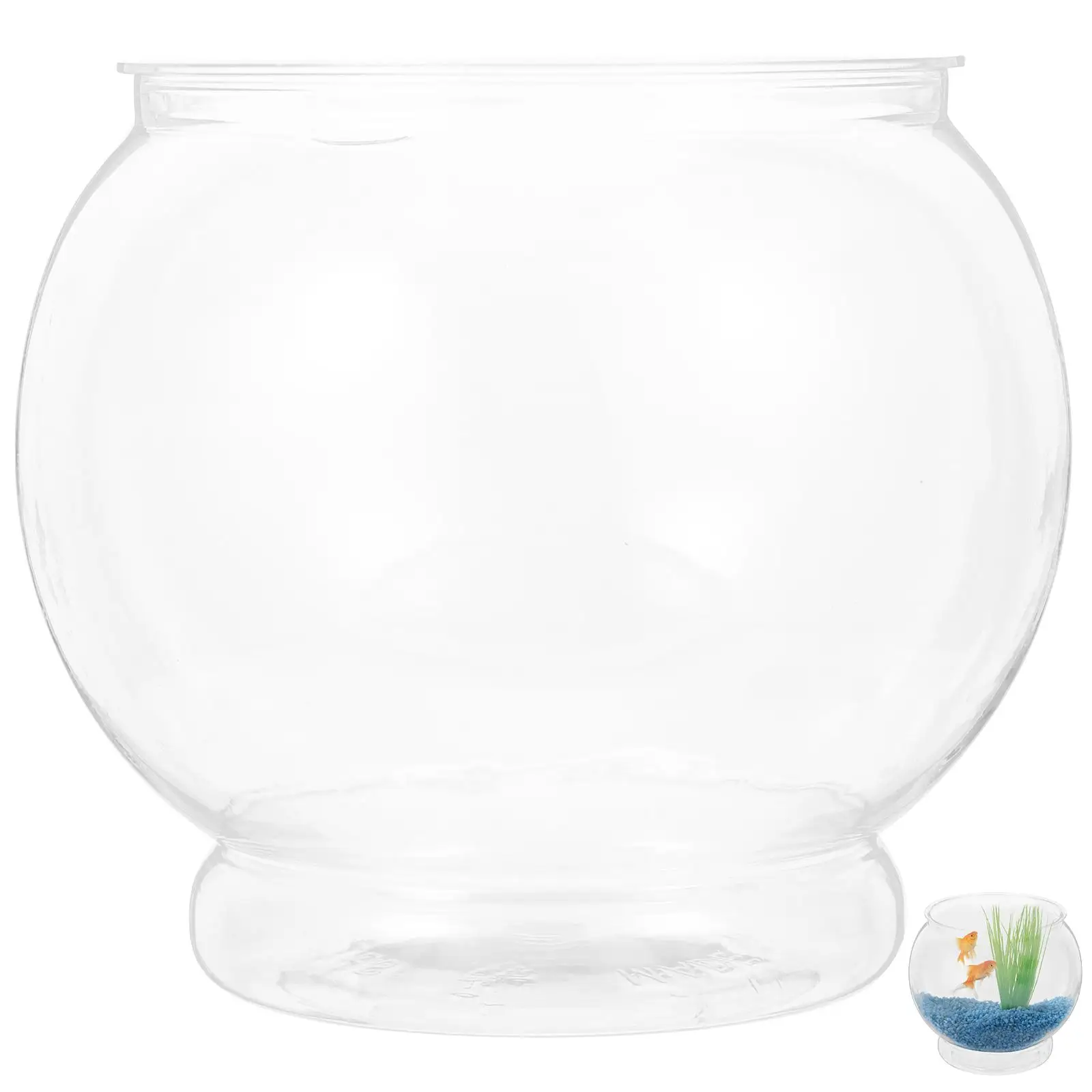 Plastic Fish Tank Desktop Bowl Clear Round Small Aquarium Office Landscape Decor Pet Supplies Portable Fish Bowl Holder
Plastic Fish Tank Desktop Bowl Clear Round Small Aquarium Office Landscape Decor Pet Supplies Portable Fish Bowl Holder