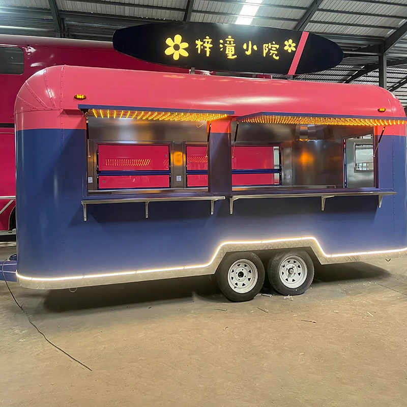 Customized Mobile Small Coffee Shop Cart Mini Fast Food Vending Truck Trailer For Coffee Pizza BBQ For Quick Mobile Catering
Customized Mobile Small Coffee Shop Cart Mini Fast Food Vending Truck Trailer For Coffee Pizza BBQ For Quick Mobile Catering