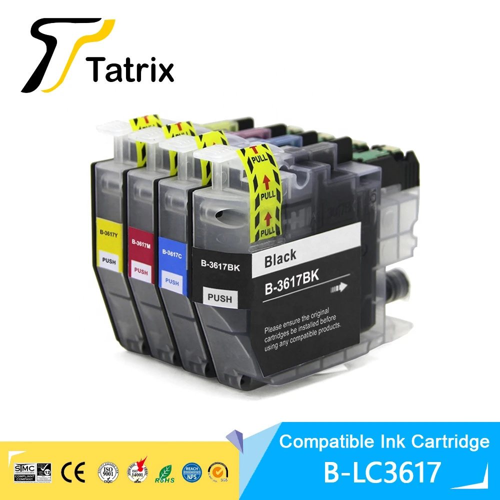 Tatrix LC3617 Premium Color Compatible Printer Ink Cartridge for Brother MFC-J2330DW/MFC-J2730DW/MFC-J3530DW/MFC-J3930DW Printer
Tatrix LC3617 Premium Color Compatible Printer Ink Cartridge for Brother MFC-J2330DW/MFC-J2730DW/MFC-J3530DW/MFC-J3930DW Printer