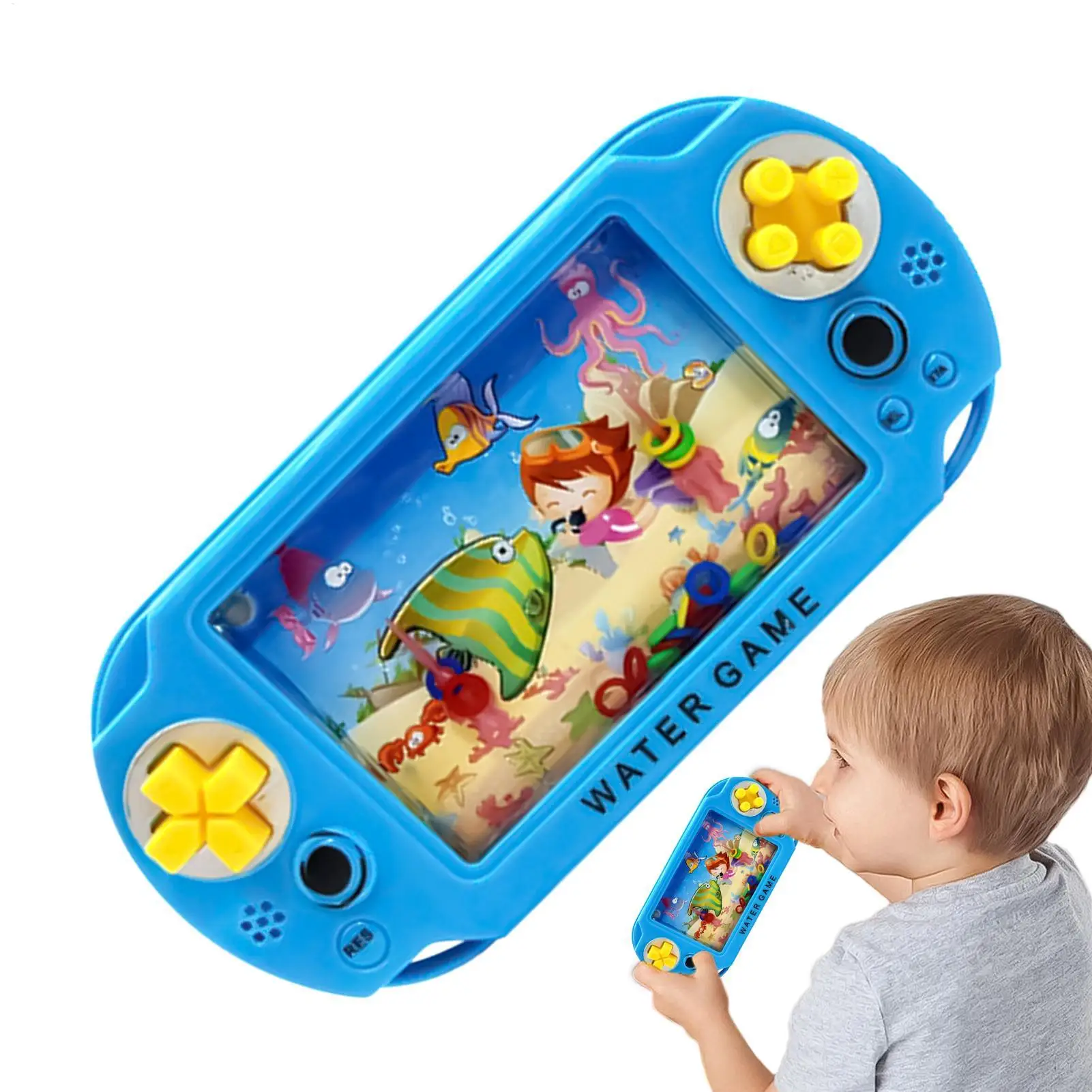 Stress relief toys Water Ring Game Nostalgic Throwing Ring Toy Handheld Water Games Toys Birthday for Kids Gift Random Color
Stress relief toys Water Ring Game Nostalgic Throwing Ring Toy Handheld Water Games Toys Birthday for Kids Gift Random Color