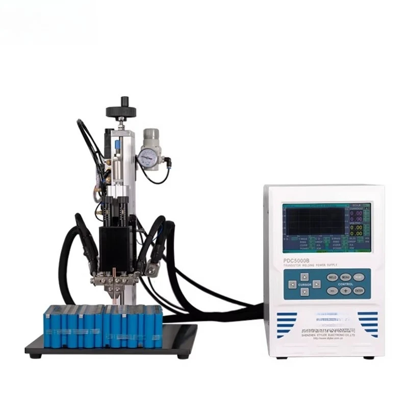 Styler Pneumatic Inverter DC 18650 Battery Spot Welder Welding Machine for Cylindrical Battery Pack Assembly
Styler Pneumatic Inverter DC 18650 Battery Spot Welder Welding Machine for Cylindrical Battery Pack Assembly