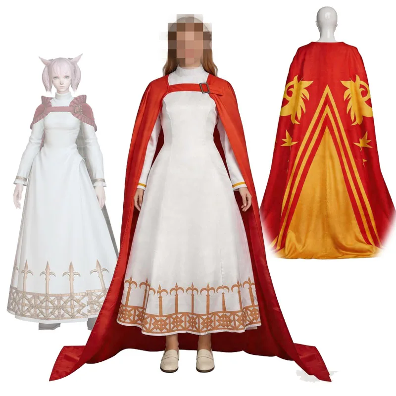 Games FFT Ovelia Atkascha Cosplay Costume FF14 Ivalice Princess Ovelia's Dresses Cloak Carnival Party Princess Dressing Up
Games FFT Ovelia Atkascha Cosplay Costume FF14 Ivalice Princess Ovelia's Dresses Cloak Carnival Party Princess Dressing Up