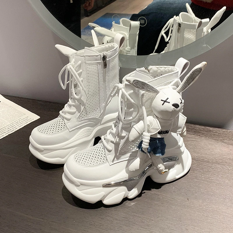 Women Platform Sneakers 2023 Spring Summer Hollow Mesh Chunky Dad Shoes Sports Vulcanized Shoes High top Woman Walking Sneakers
Women Platform Sneakers 2023 Spring Summer Hollow Mesh Chunky Dad Shoes Sports Vulcanized Shoes High top Woman Walking Sneakers
