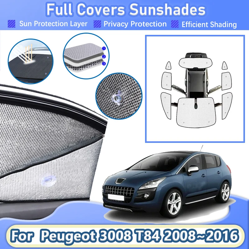 For Peugeot 3008 T84 Accessories 2008~2016 Car Sun Visor Auto Window UV Protection Reflector Covers Sunshades Car Accessories
For Peugeot 3008 T84 Accessories 2008~2016 Car Sun Visor Auto Window UV Protection Reflector Covers Sunshades Car Accessories
