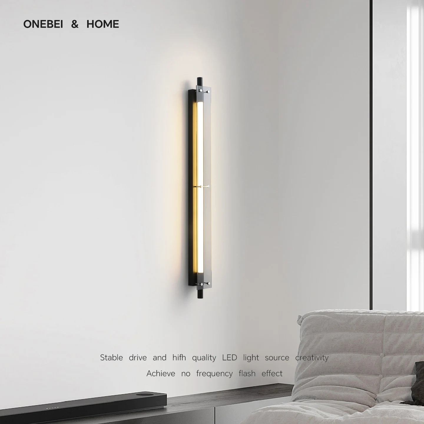 ONEBEI Nordic Modern Strip Wall Lamp With Adjustable Brightness For Living Room Bedroom Sofa Background Wall Decoration Lighti
ONEBEI Nordic Modern Strip Wall Lamp With Adjustable Brightness For Living Room Bedroom Sofa Background Wall Decoration Lighti
