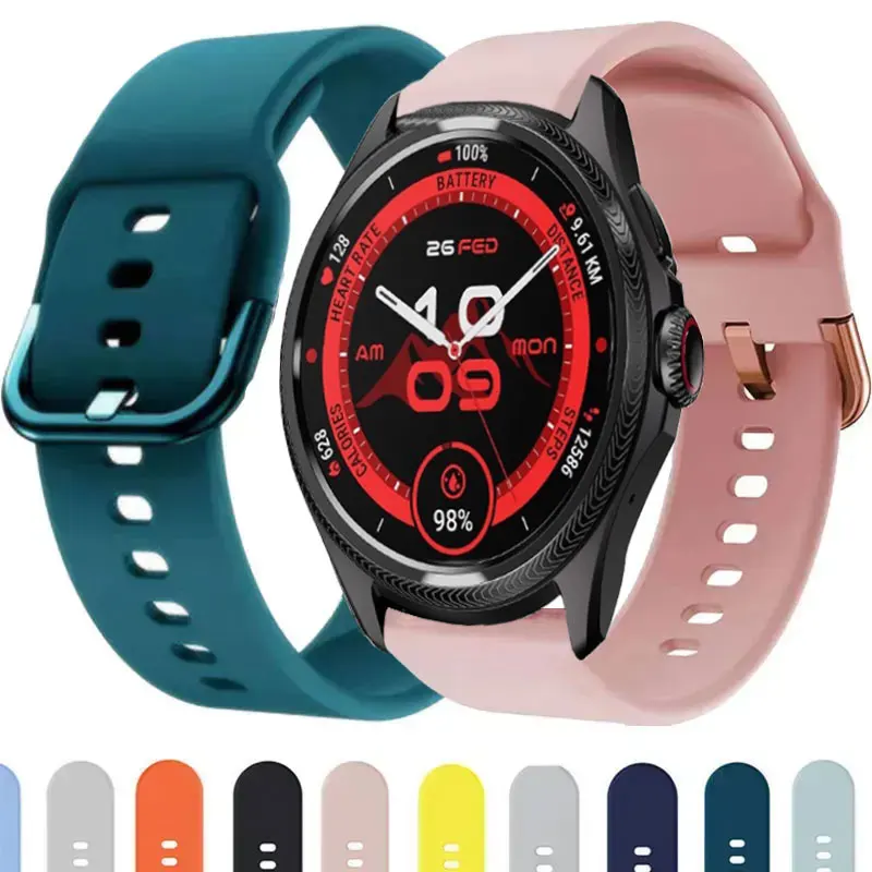 22mm 20mm Strap Soort Watch For TicWatch Pro 3 Ultra Band E3 E2 S2Pro X GTW 2021 Smartwatch Official Silicone Bracelet
22mm 20mm Strap Soort Watch For TicWatch Pro 3 Ultra Band E3 E2 S2Pro X GTW 2021 Smartwatch Official Silicone Bracelet